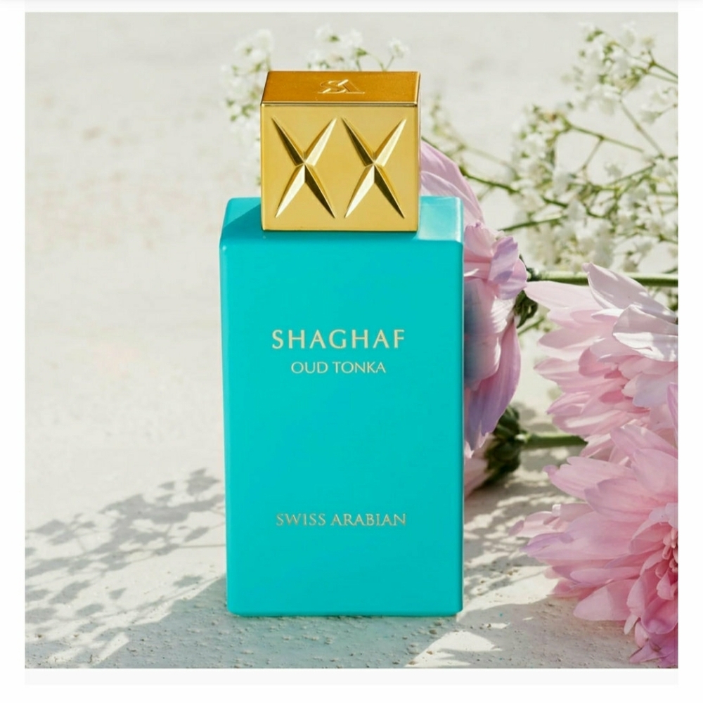 Like New 2.5oz Swiss Arabian Shagaf Oud Tonka Unisex Eau De Parfum Spray